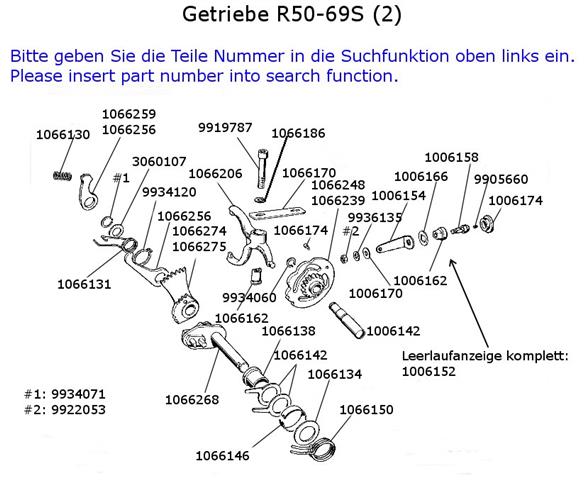  Behelfszeichung Getriebe R50,50/2,60,60/2,50S,69,69S (2) 
   