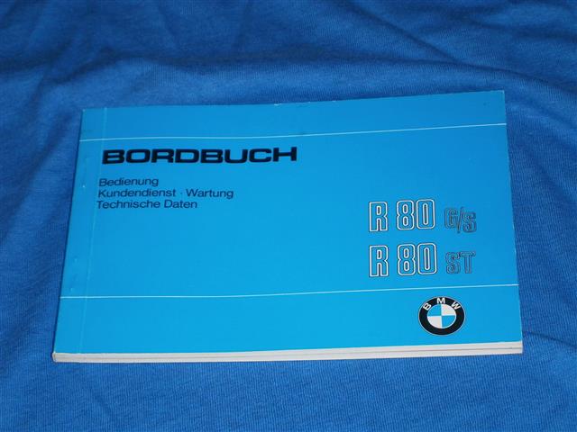 Handbuch R80G/S,80S/T