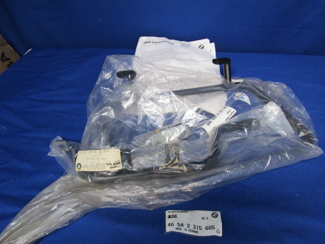 Kofferhalter Satz 80GS,100GS,PD Modelle schwarz (NOS)