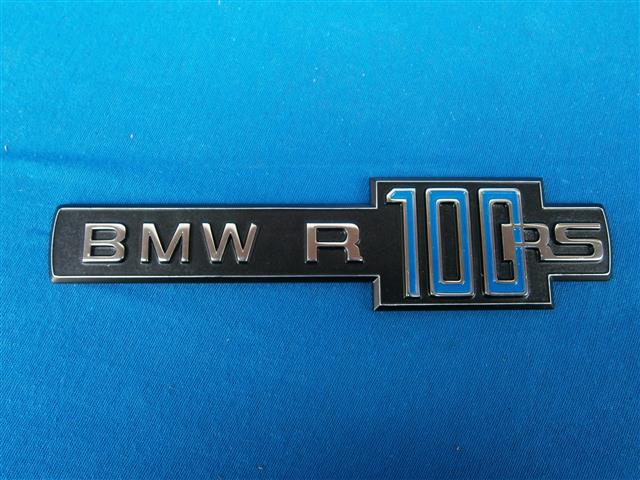 Typenschild Motor R100RS blau